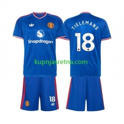 Dječja Gostujući Away Dresova Manchester United Youri Tielemans 18 2026-2027 Kratkih Rukava Dječja Gostujući Away Dresova Manchester United Youri Tielemans 18 2026-2027 Kratkih Rukava