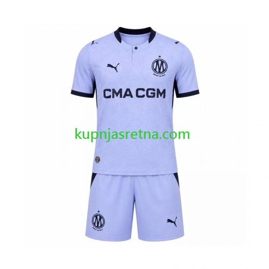 Dječja Treći Dresova Olympique de Marseille 2026-2027 Kratkih Rukava