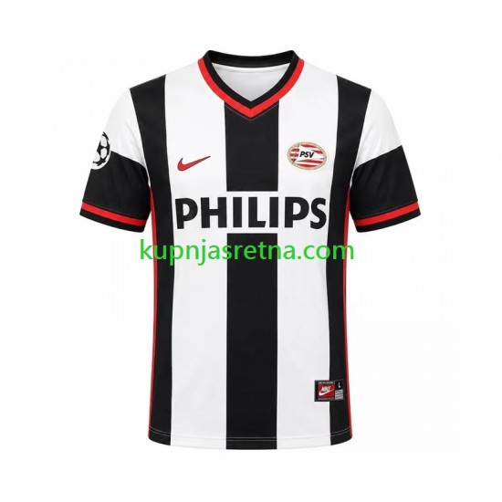 Muškarci Gostujući Away Dresova PSV Eindhoven Retro 1998 Kratkih Rukava