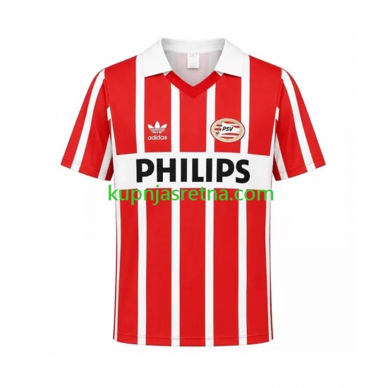 Muškarci Domaći Home Dresova PSV Eindhoven Retro 1990 Kratkih Rukava