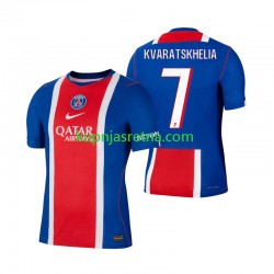 Muškarci Domaći Home Dresova Paris Saint-Germain Khvicha Kvaratskhelia 7 2026-2027 Kratkih Rukava