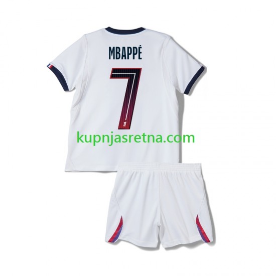 Dječja Gostujući Away Dresova Paris Saint-Germain Kylian Mbappe 7 2026-2027 Kratkih Rukava