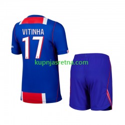 Dječja Domaći Home Dresova Paris Saint-Germain Vitinha 17 2026-2027 Kratkih Rukava