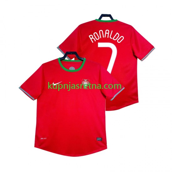 Muškarci Domaći Home Dresova Portugal Cristiano Ronaldo 7 Retro 2012 Kratkih Rukava