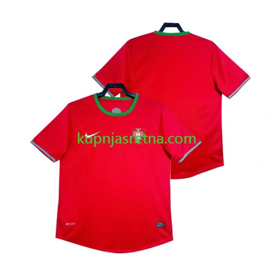 Muškarci Domaći Home Dresova Portugal Retro 2012 Kratkih Rukava