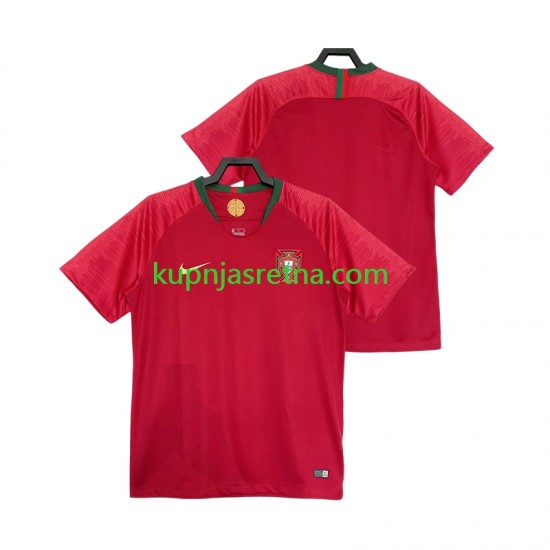 Muškarci Domaći Home Dresova Portugal Retro 2018 Kratkih Rukava