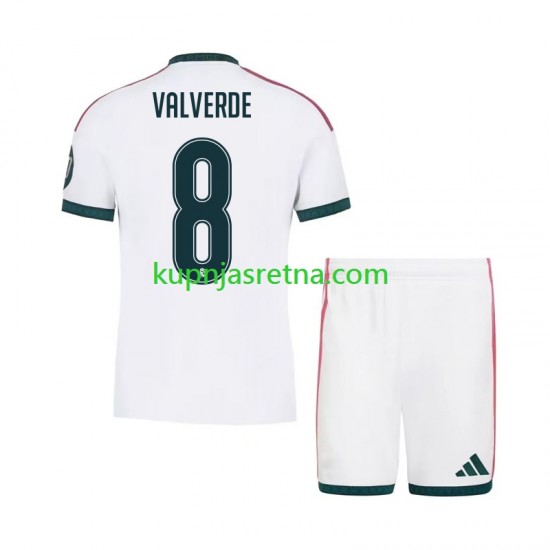 Dječja Domaći Home Dresova Real Madrid Federico Valverde 8 2026-2027 Kratkih Rukava