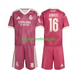 Dječja Treći Dresova Real Madrid Ibrahima Konate 16 2026-2027 Kratkih Rukava