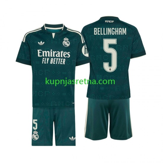 Dječja Gostujući Away Dresova Real Madrid Jude Bellingham 5 2026-2027 Kratkih Rukava