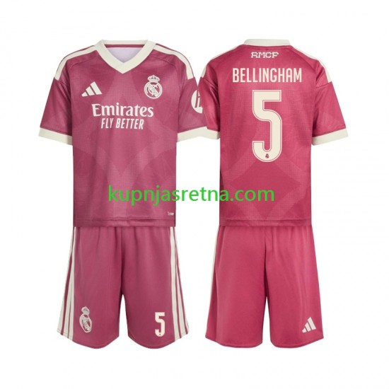 Dječja Treći Dresova Real Madrid Jude Bellingham 5 2026-2027 Kratkih Rukava
