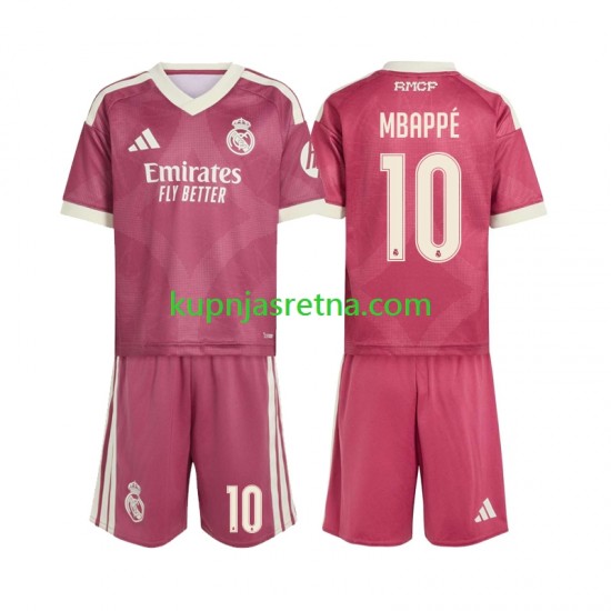 Dječja Treći Dresova Real Madrid Kylian Mbappe 10 2026-2027 Kratkih Rukava