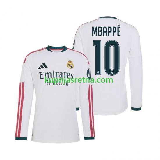 Muškarci Domaći Home Dresova Real Madrid Kylian Mbappe 10 2026-2027 Dugim Rukavima