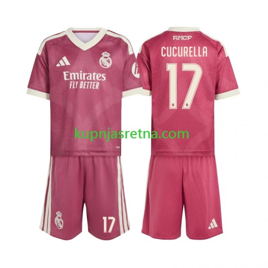 Dječja Treći Dresova Real Madrid Marc Cucurella 17 2026-2027 Kratkih Rukava