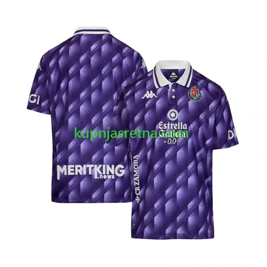 Muškarci Domaći Home Dresova Real Valladolid Retro 2025-2026 Kratkih Rukava