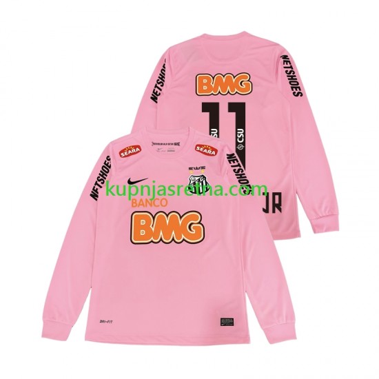 Muškarci Četvrti Dresova Santos Neymar JR 11 Retro 2012 2013 Dugim Rukavima