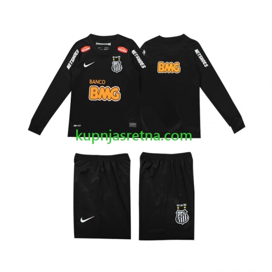 Dječja Gostujući Away Dresova Santos Retro Classic 2012 2013 Dugim Rukavima