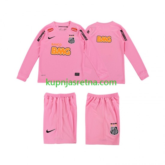 Dječja Četvrti Dresova Santos Retro 2012 2013 Dugim Rukavima