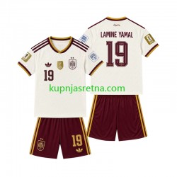 Dječja Gostujući Away Dresova Španjolska 2-star Lamine Yamal 19 2026-2027 Kratkih Rukava Dječja Gostujući Away Dresova Španjolska 2-star Lamine Yamal 19 2026-2027 Kratkih Rukava