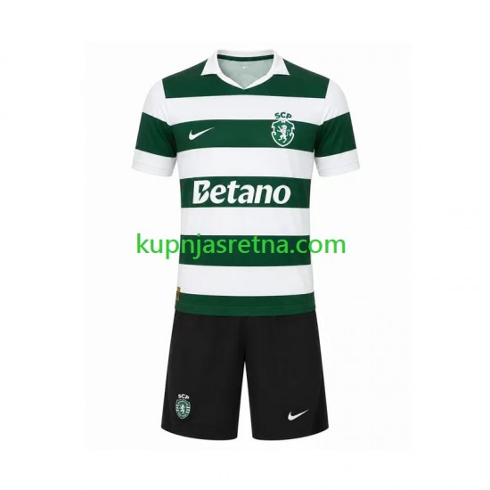 Dječja Domaći Home Dresova Sporting CP 2026-2027 Kratkih Rukava