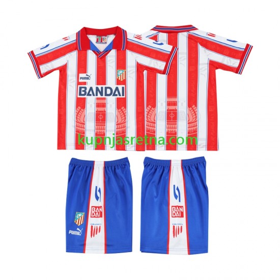 Dječja Domaći Home Dresova Sporting CP Retro 1996 1997 Kratkih Rukava