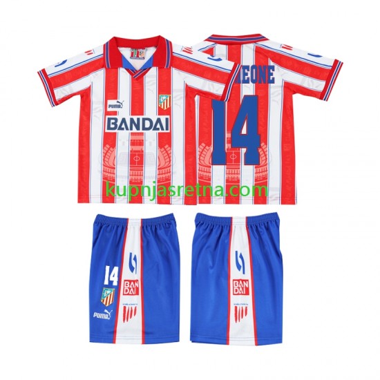 Dječja Domaći Home Dresova Sporting CP SIMEONE 14 Retro 1996 1997 Kratkih Rukava