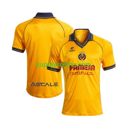 Muškarci Domaći Home Dresova Villarreal CF Retro 2025-2026 Kratkih Rukava