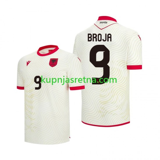 Muškarci Gostujući Away Dresova Albanija Armando Broja 9 World Cup 2026 Kratkih Rukava