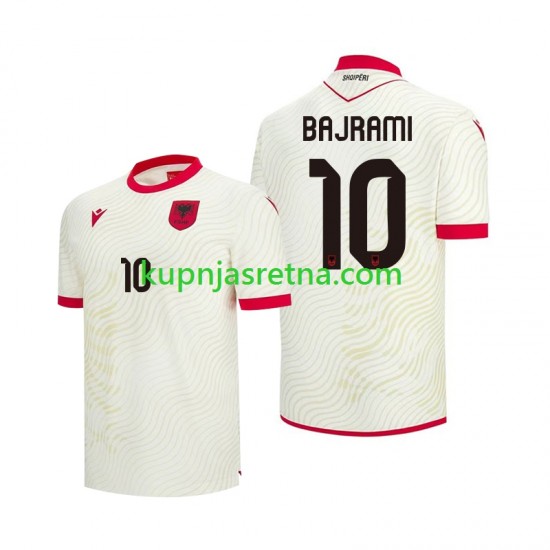 Muškarci Gostujući Away Dresova Albanija Nedim Bajrami 10 World Cup 2026 Kratkih Rukava