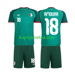 Dječja Gostujući Away Dresova Alžir Mohamed Amoura 18 2026 Kratkih Rukava Dječja Gostujući Away Dresova Alžir Mohamed Amoura 18 2026 Kratkih Rukava