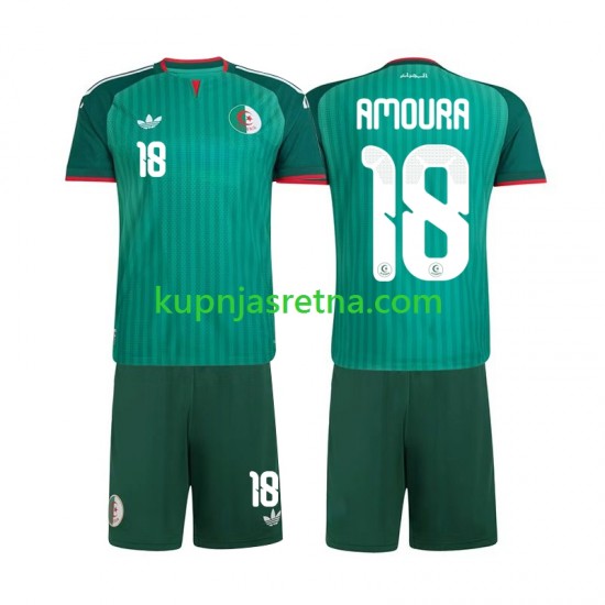 Dječja Gostujući Away Dresova Alžir Mohamed Amoura 18 2026 Kratkih Rukava
