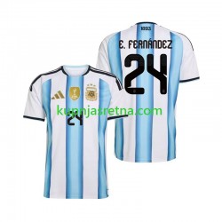 Muškarci Domaći Home Dresova Argentina Enzo Fernandez 24 World Cup 2026 Kratkih Rukava