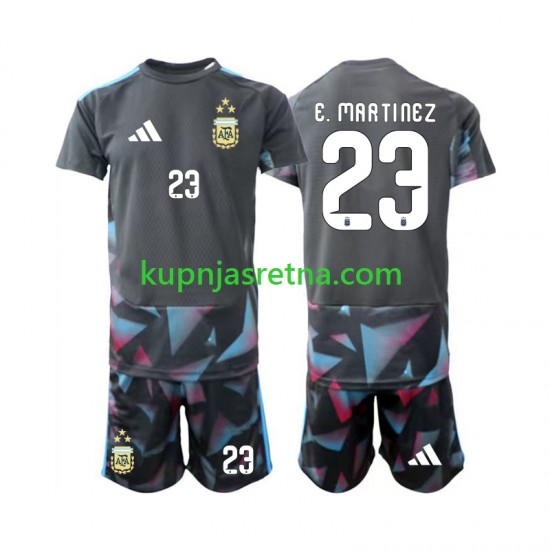 Dječja Domaći Home Golmanski Dresova Argentina Emiliano Martinez 23 World Cup 2026 Kratkih Rukava