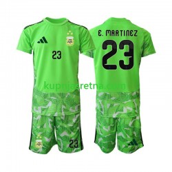 Dječja Treći Golmanski Dresova Argentina Emiliano Martinez 23 World Cup 2026 Kratkih Rukava Dječja Treći Golmanski Dresova Argentina Emiliano Martinez 23 World Cup 2026 Kratkih Rukava