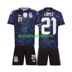Dječja Gostujući Away Dresova Argentina Jose Manuel Lopez 21 World Cup 2026 Kratkih Rukava Dječja Gostujući Away Dresova Argentina Jose Manuel Lopez 21 World Cup 2026 Kratkih Rukava