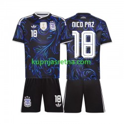 Dječja Gostujući Away Dresova Argentina Nico Paz 18 World Cup 2026 Kratkih Rukava