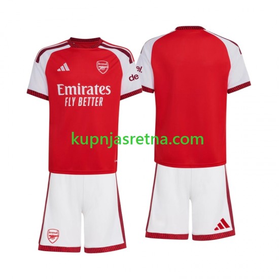 Dječja Domaći Home Dresova Arsenal 2026-2027 Kratkih Rukava