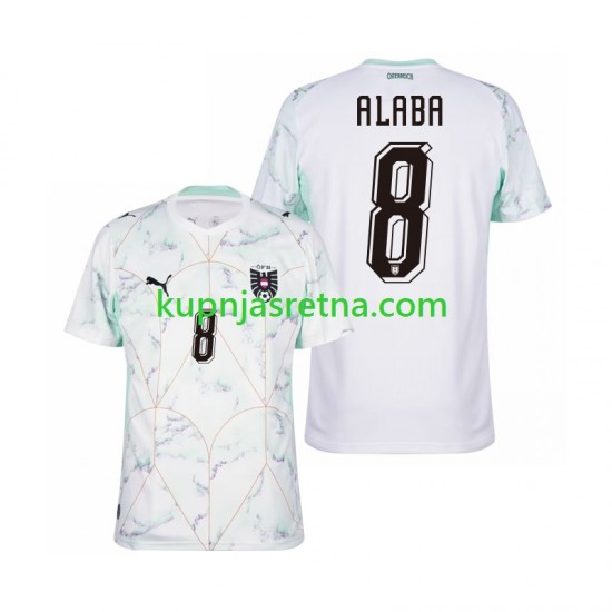 Muškarci Gostujući Away Dresova Austrija David Alaba 8 World Cup 2026 Kratkih Rukava