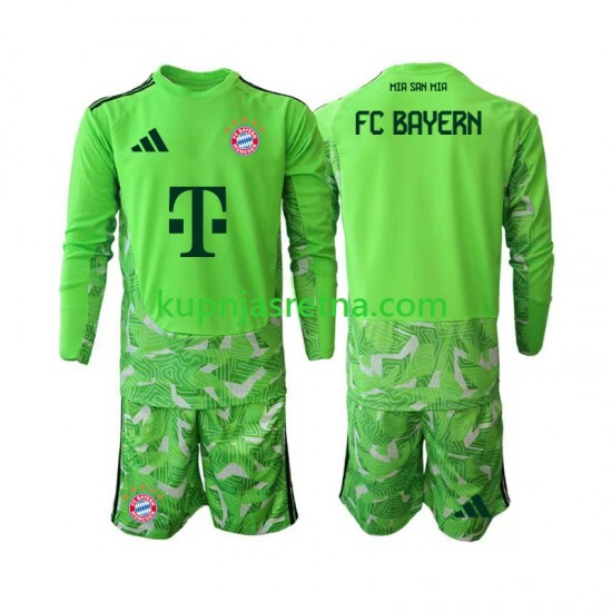 Dječja Domaći Home Golmanski Dresova FC Bayern München 2026-2027 Dugim Rukavima