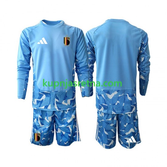 Dječja Domaći Home Golmanski Dresova Belgija World Cup 2026 Dugim Rukavima