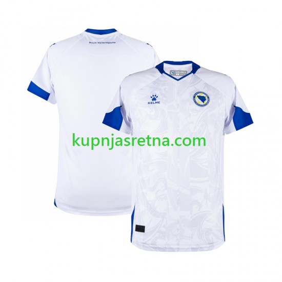 Muškarci Gostujući Away Dresova Bosna i Hercegovina World Cup 2026 Kratkih Rukava