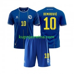 Dječja Domaći Home Dresova Bosna i Hercegovina Ermedin Demirovic 10 World Cup 2026 Kratkih Rukava