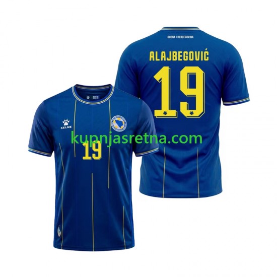 Muškarci Domaći Home Dresova Bosna i Hercegovina Kerim Alajbegovic 19 World Cup 2026 Kratkih Rukava