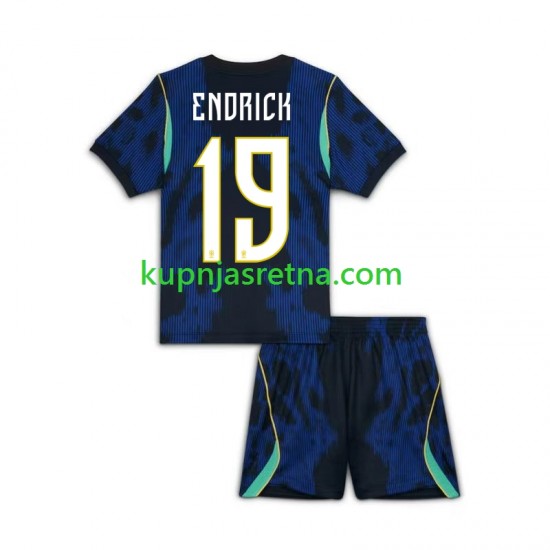Dječja Gostujući Away Dresova Brazil Endrick 19 World Cup 2026 Kratkih Rukava