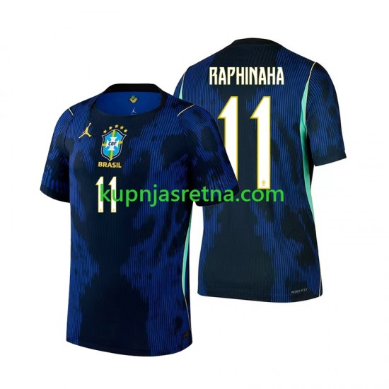 Muškarci Gostujući Away Dresova Brazil Raphinha 11 World Cup 2026 Kratkih Rukava