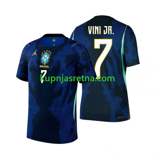Muškarci Gostujući Away Dresova Brazil Vinicius Junior 7 World Cup 2026 Kratkih Rukava
