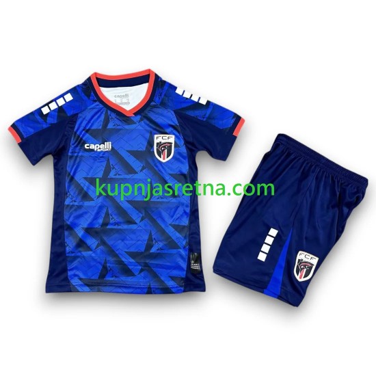 Dječja Domaći Home Dresova Cape Verde World Cup 2026 Kratkih Rukava