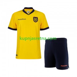 Dječja Domaći Home Dresova Ekvador World Cup 2026 Kratkih Rukava Dječja Domaći Home Dresova Ekvador World Cup 2026 Kratkih Rukava