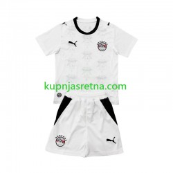 Dječja Gostujući Away Dresova Egipat World Cup 2026 Kratkih Rukava Dječja Gostujući Away Dresova Egipat World Cup 2026 Kratkih Rukava