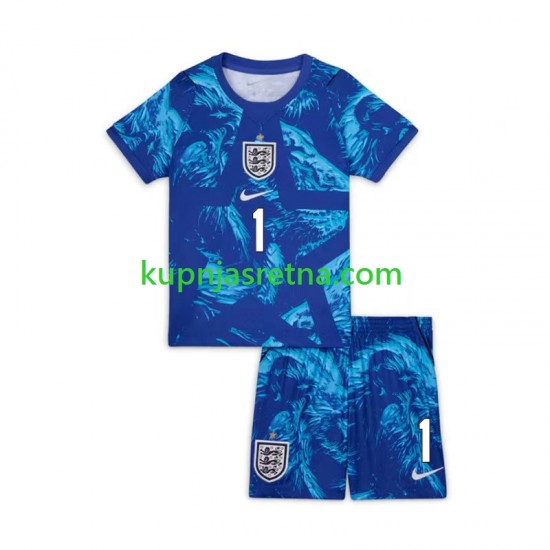Dječja Treći Golmanski Dresova Engleska Jordan Pickford 1 World Cup 2026 Kratkih Rukava