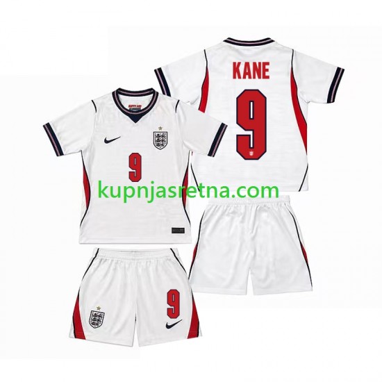 Dječja Domaći Home Dresova Engleska Harry Kane 9 World Cup 2026 Kratkih Rukava